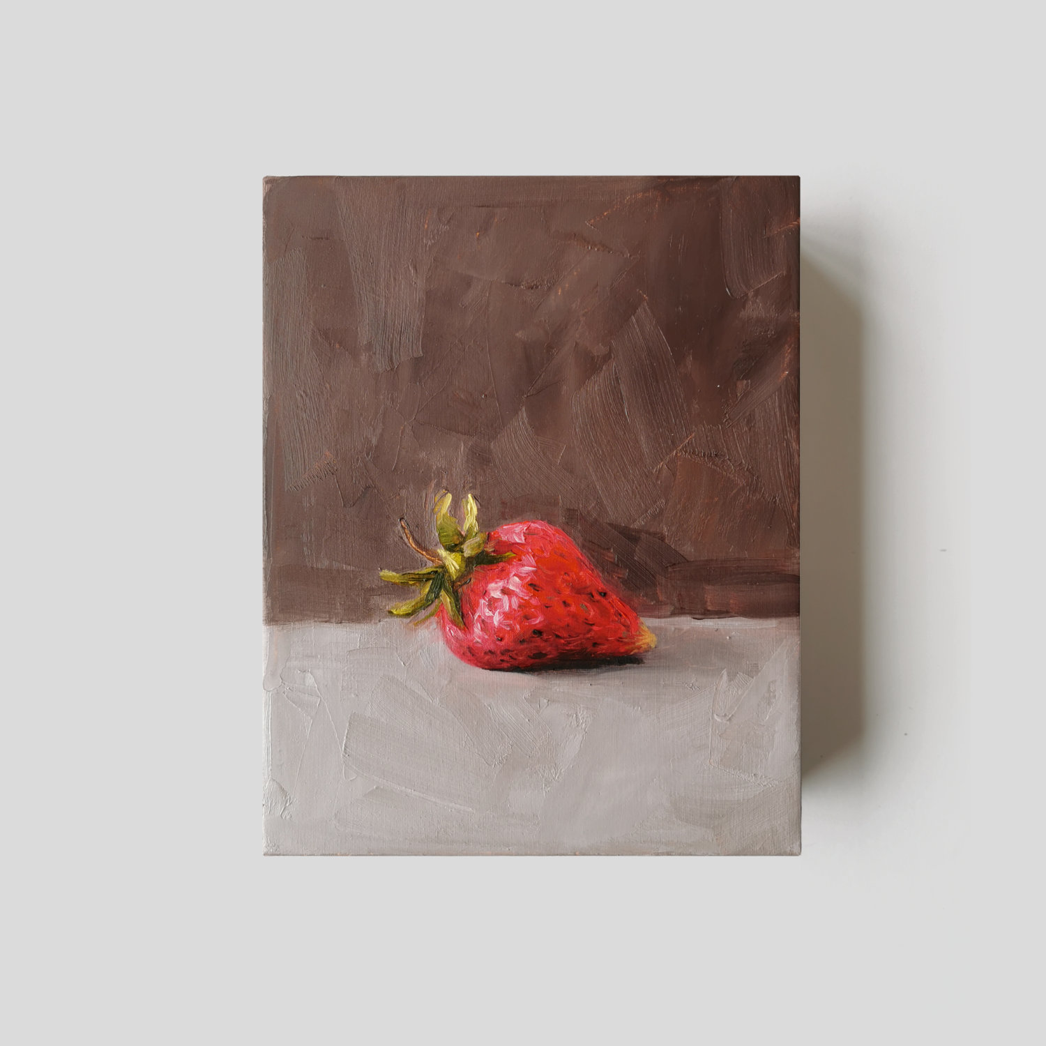 Strawberry Oil Painting